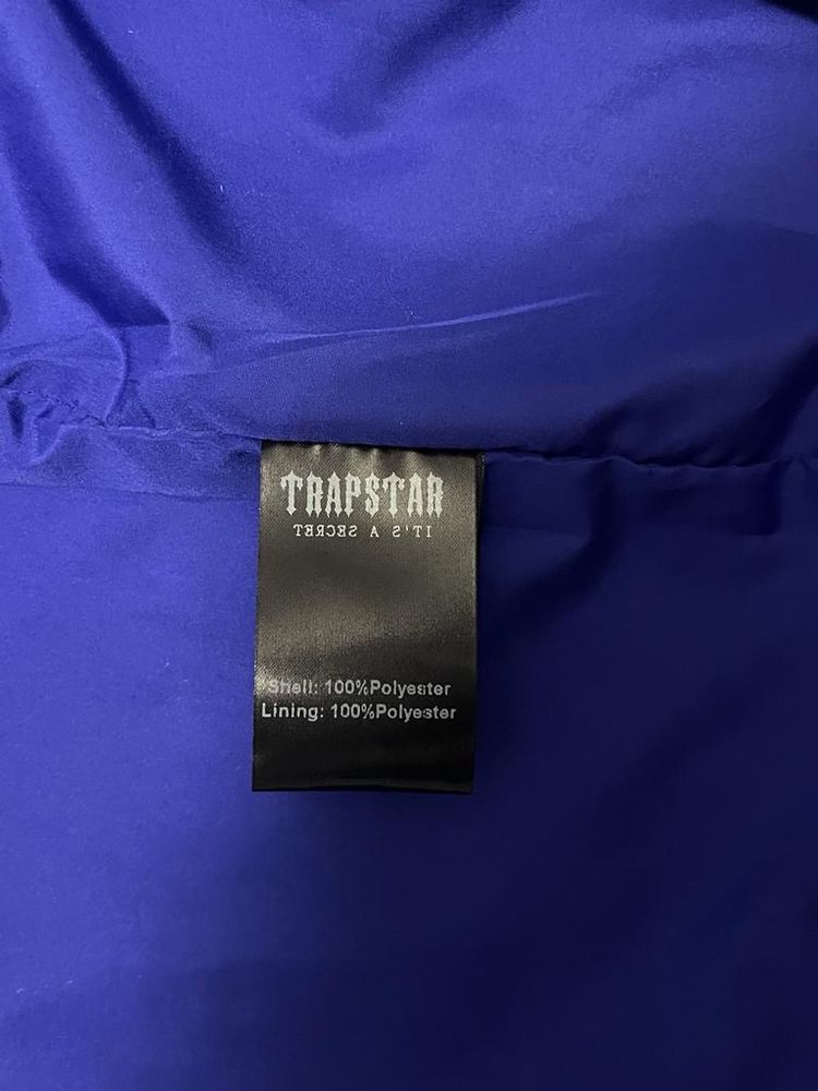 Trapstar Blue T-Jacquard Windbreaker image 8