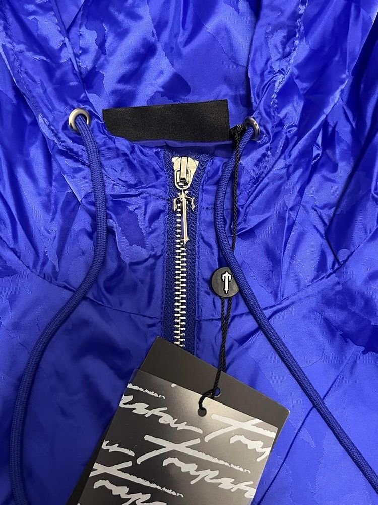 Trapstar Blue T-Jacquard Windbreaker image 2