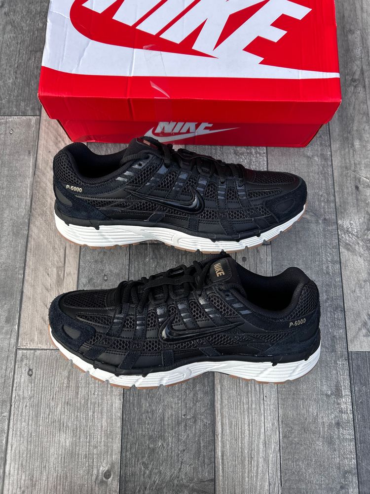 Nike P-6000 SE Trainers - ‘Black White Gum’ - Size UK 9.5  image 2