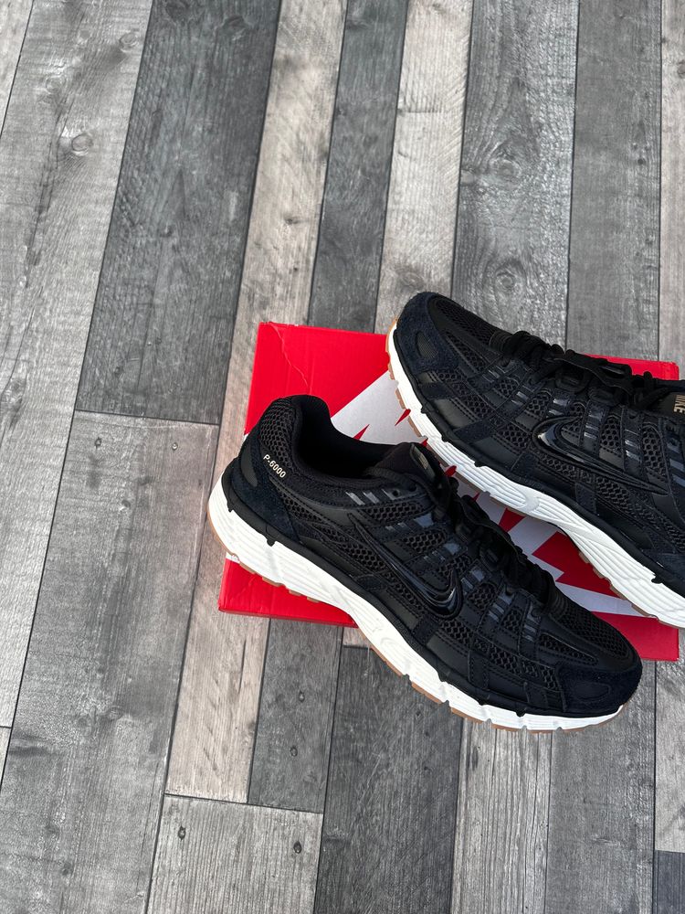 Nike P-6000 SE Trainers - ‘Black White Gum’ - Size UK 9.5  image 4
