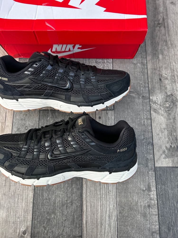Nike P-6000 SE Trainers - ‘Black White Gum’ - Size UK 9.5  image 5