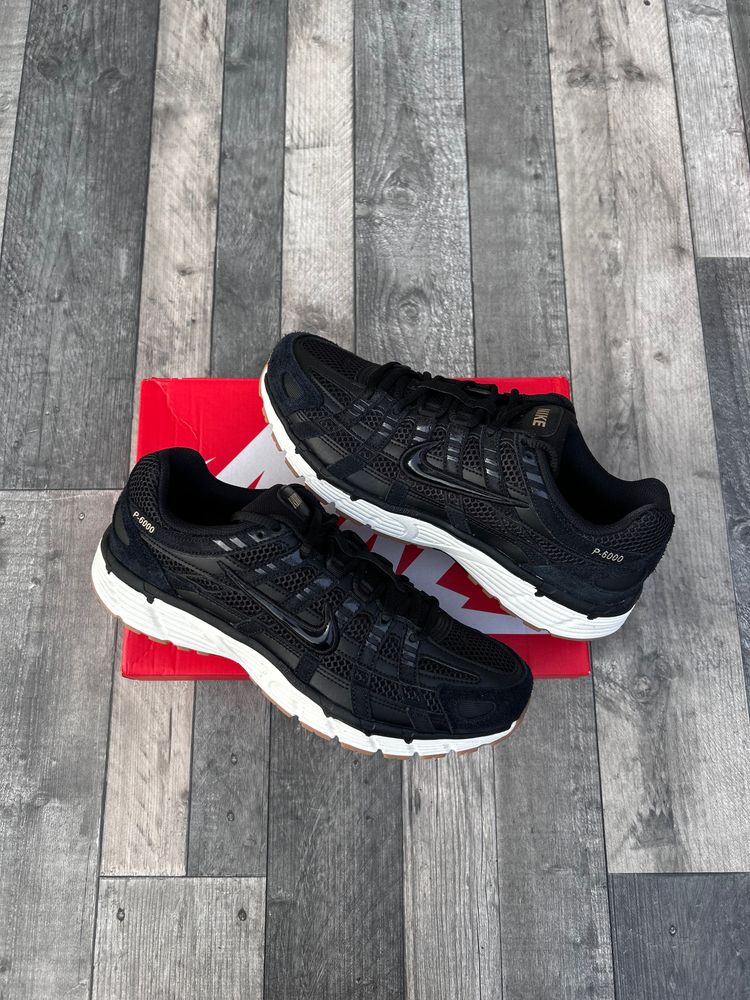 Nike P-6000 SE Trainers - ‘Black White Gum’ - Size UK 9.5  image 3