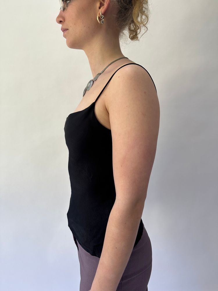 devil wears prada | small/medium old zara black cami top 5