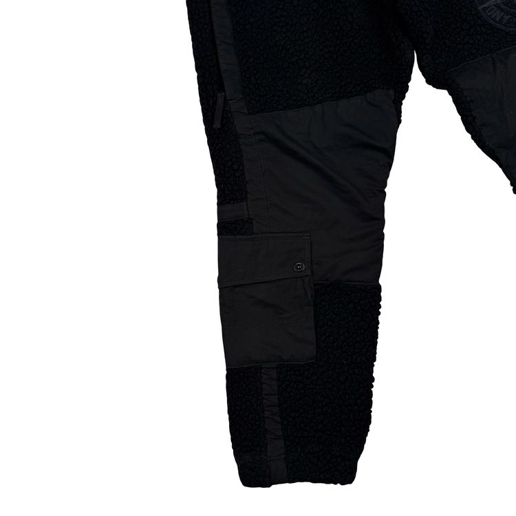 Stone Island 2022 Wool Blend Teddy Fleece Cargo Trousers  - Large image 9