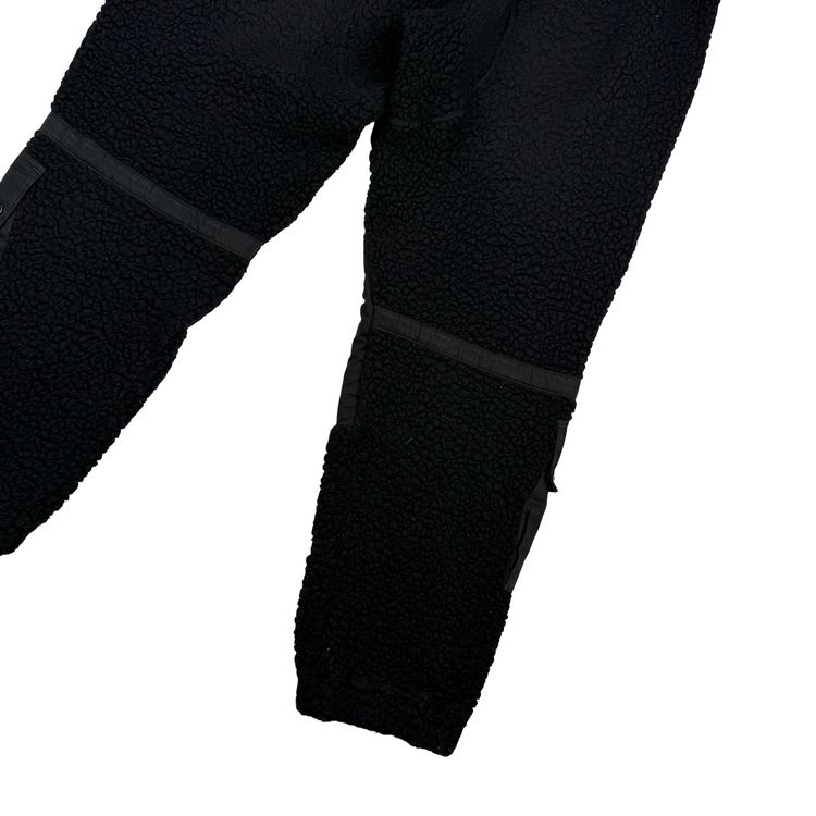 Stone Island 2022 Wool Blend Teddy Fleece Cargo Trousers  - Large image 8