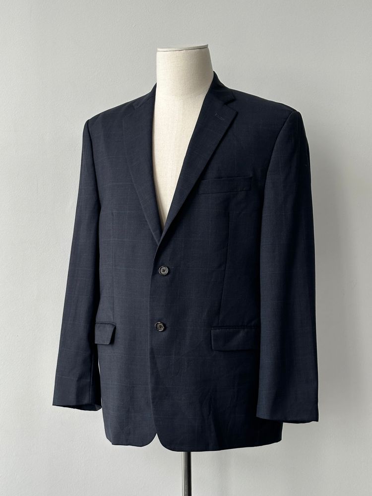 Ralph Lauren 2000s Check Pure Wool Single Breasted Blazer - 44R image 2
