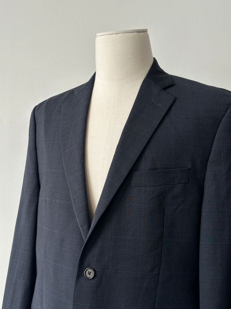 Ralph Lauren 2000s Check Pure Wool Single Breasted Blazer - 44R image 5
