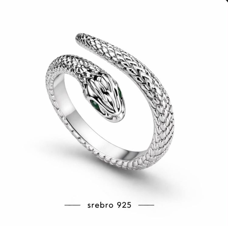Silver 925 Snake Ring