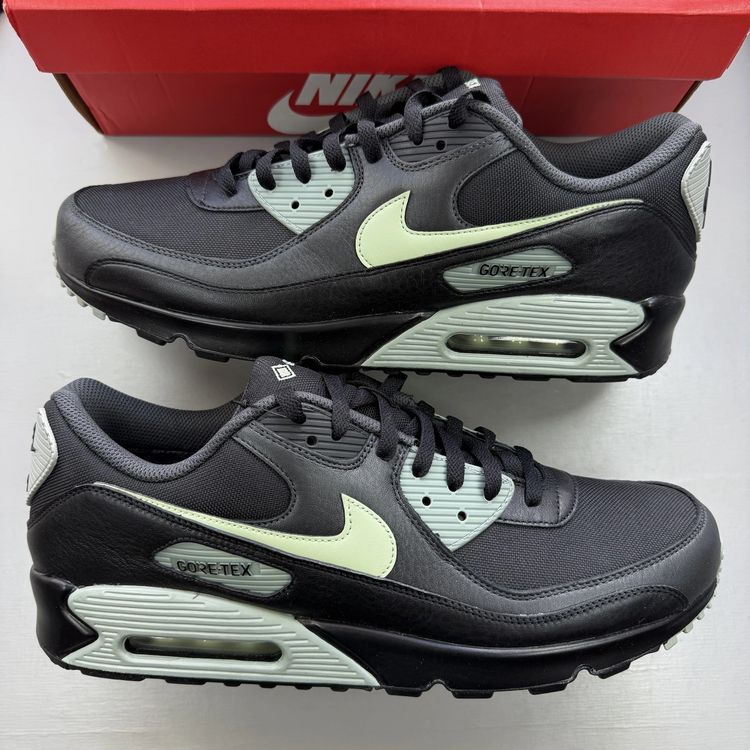 Nike Air Max 90 Size UK 13 GTX Gore-Tex Black Honeydew Men's Trainers FD5810-001 image 1