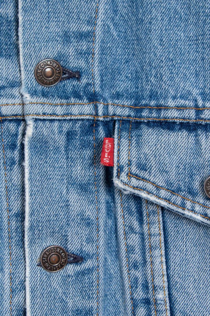 Women's Levi's Type III Denim Trucker Jacket (S) image 6