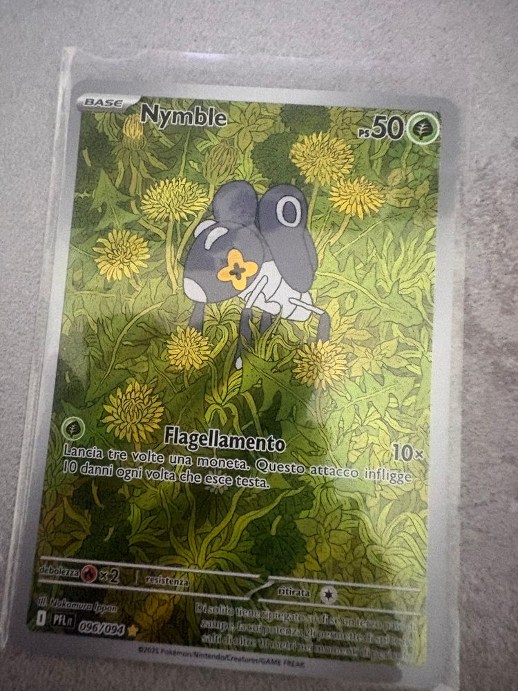 Immagine di Nymble Pokémon Card 1