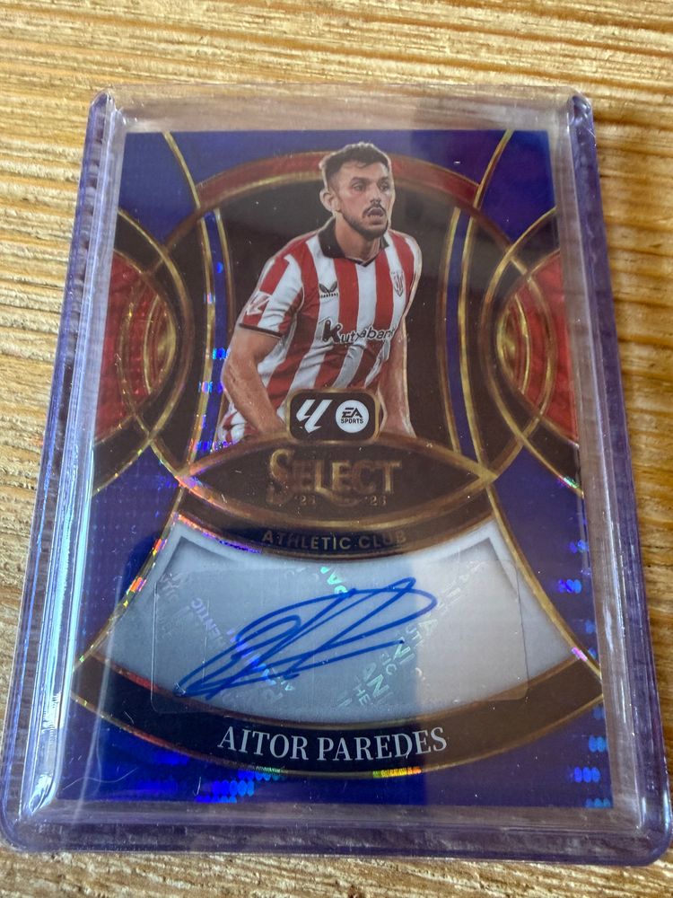Panini Aitor Paredes Auto Prizm Color Panini Select 2025-26 Athletic Club product image