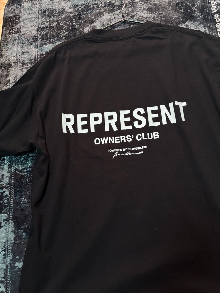 Represent Black T-Shirt image 3
