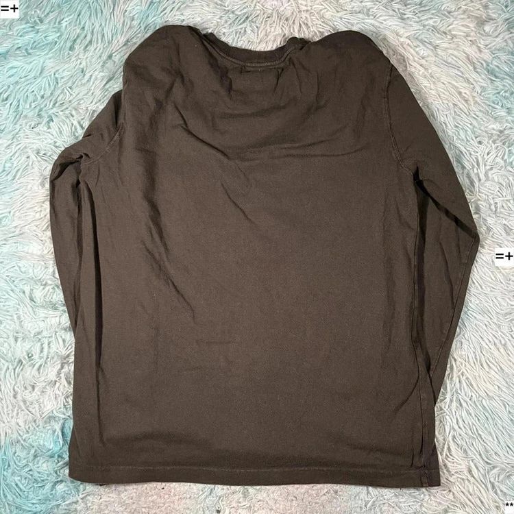 Dark Grey Carhartt Long Sleeve T Shirt - Medium imagen 2