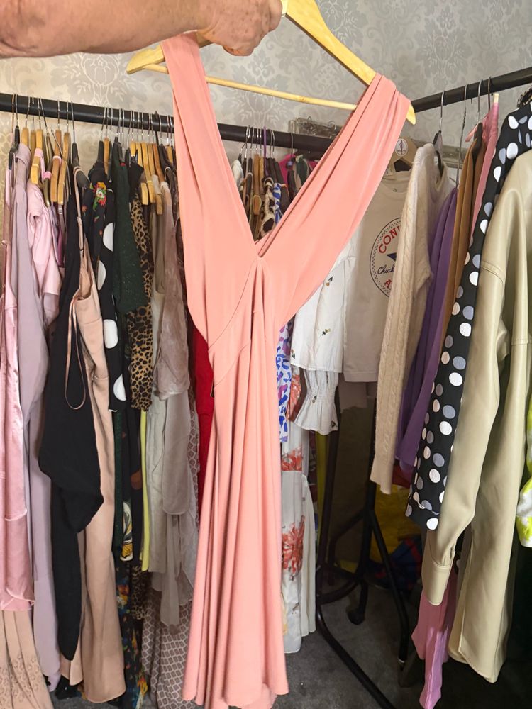 Pink Sleeveless Dress