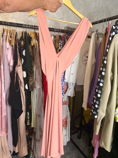 Pink Sleeveless Dress