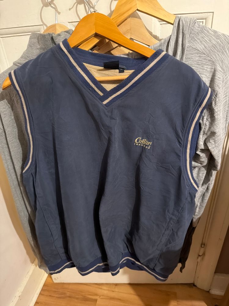 Cotton Traders Sleeveless Sweater Vest