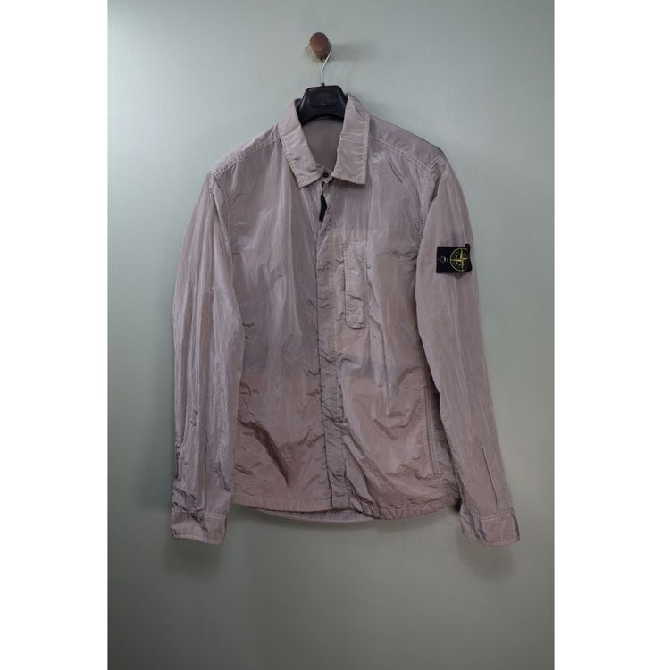 Stone Island Grey Nylon Metal Overshirt
