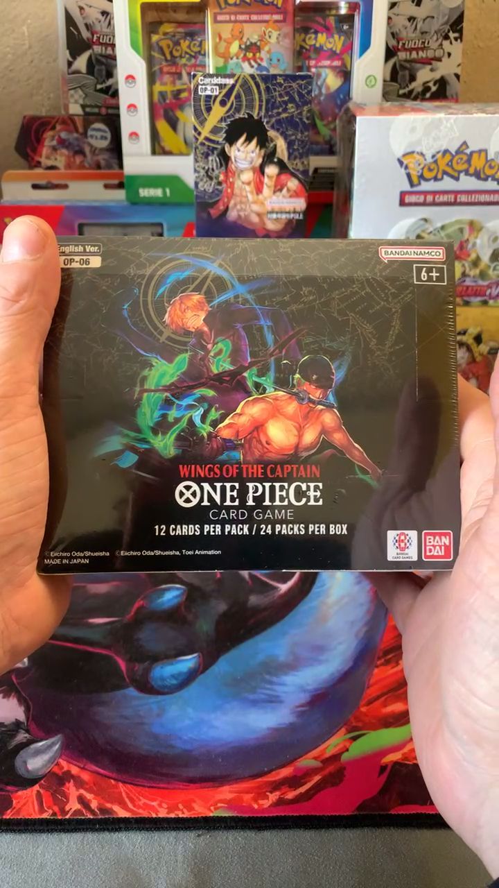 One Piece Wings of the Captain Op-06 Booster Box imagen 1
