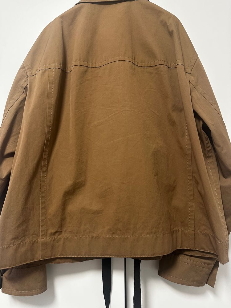 Versace brown zip-up jacket image 9