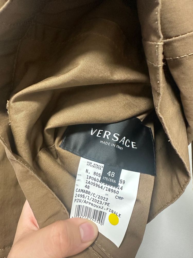 Versace brown zip-up jacket image 6
