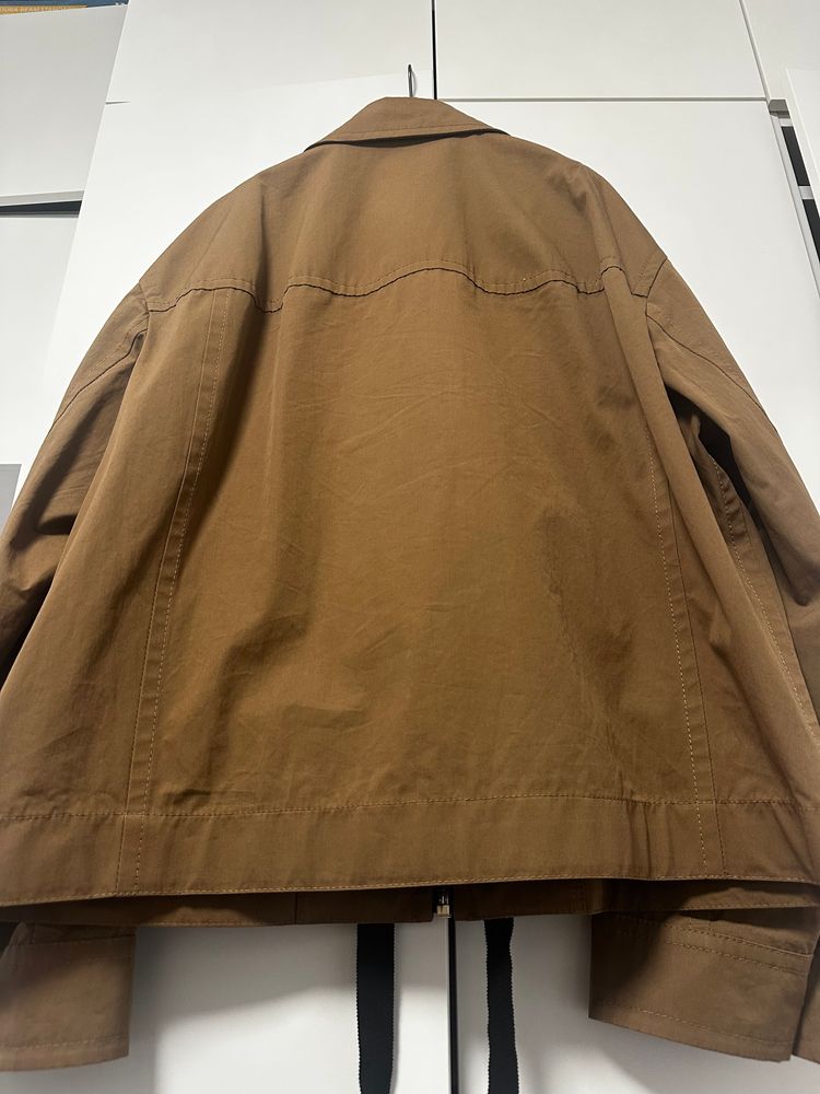 Versace brown zip-up jacket image 10
