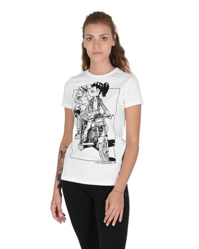Love Moschino Graphic Print T-Shirt