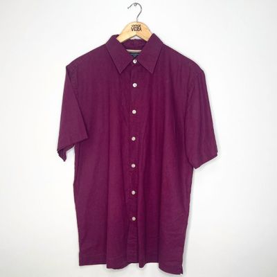 Dockers Purple Short Sleeve Shirt 1