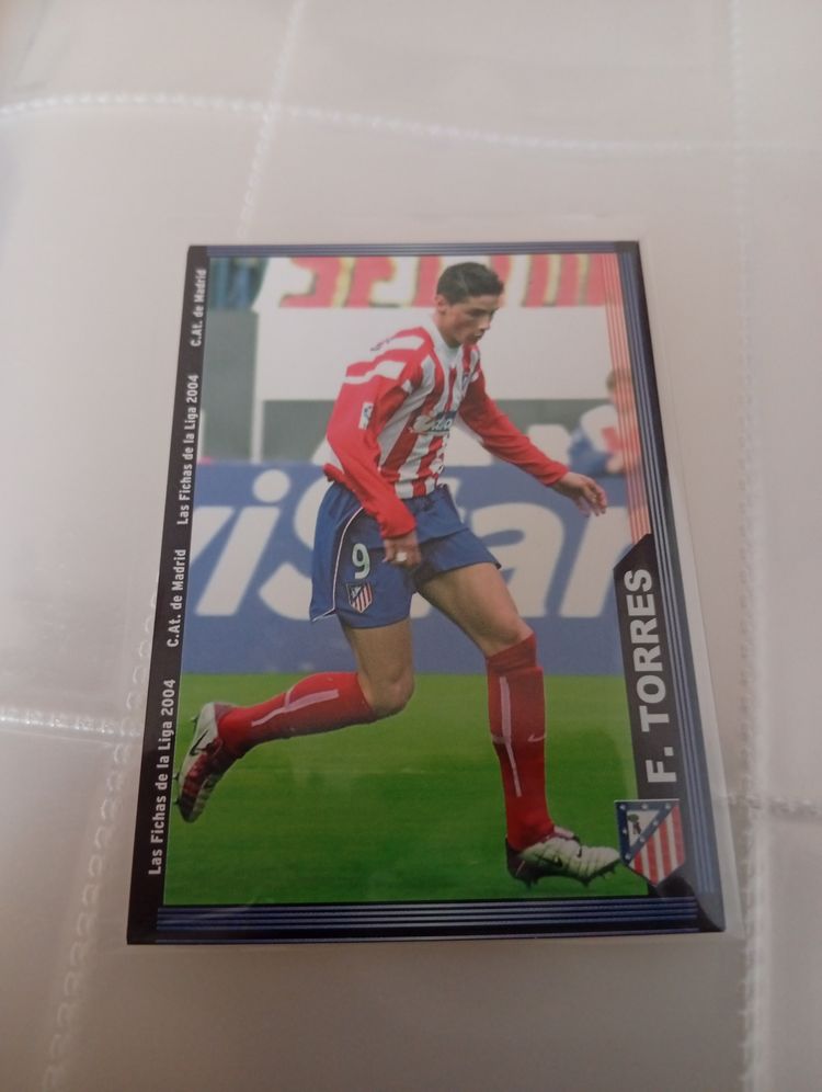Panini Ref A1-P18. Fernando torres. Atlético de Madrid. 2004 product image