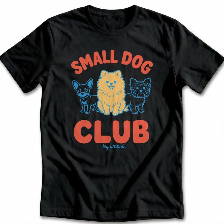 SMALL DOG CLUB 1717 T-Shirt image 4
