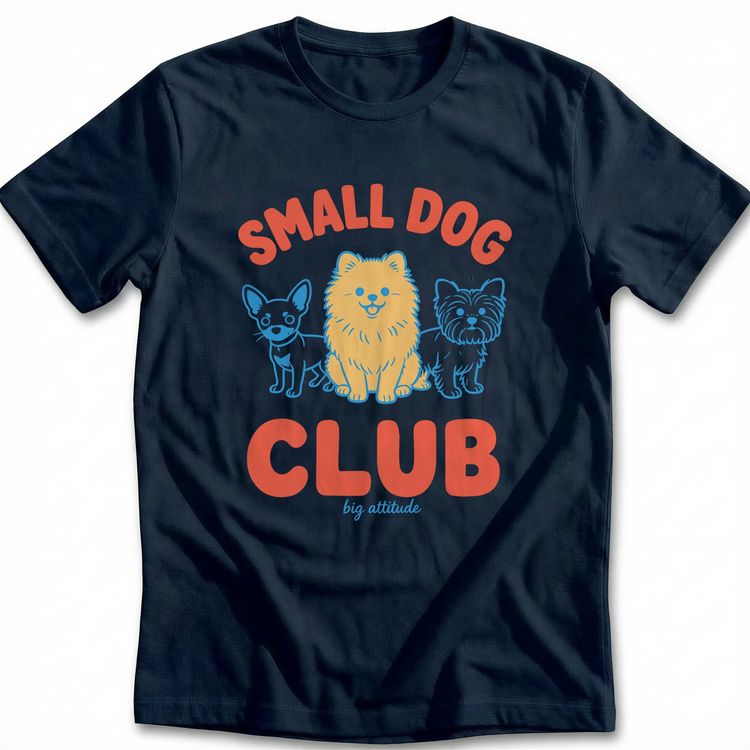 SMALL DOG CLUB 1717 T-Shirt image 2