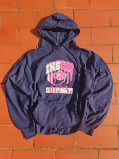 Sudadera Oversize Indiana Wrestling 2019 - Talla 2XL - Vintage USA