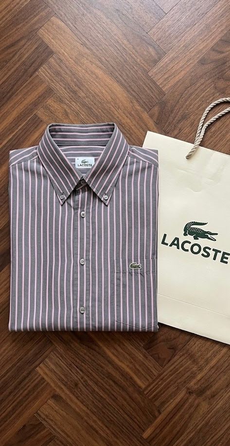 Lacoste Lacoste Men'S Striped Button-Up Shirt product image