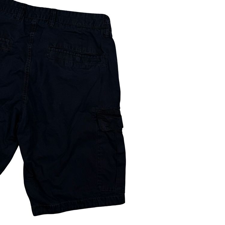 Stone Island 2019 Navy Slim Fit Cargo Shorts - 32 3