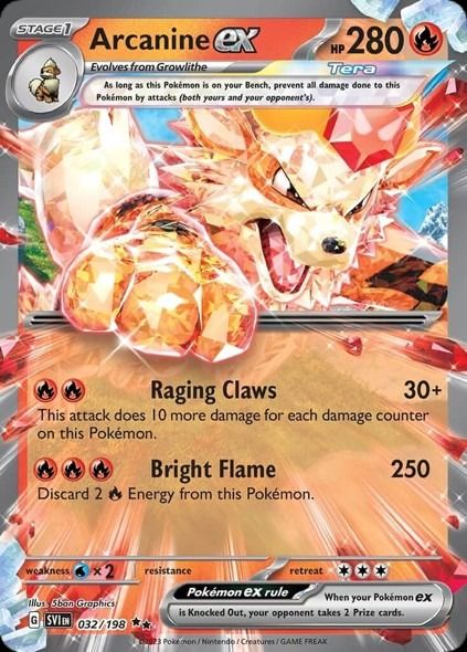 Pokémon EX Card Shown On Screen