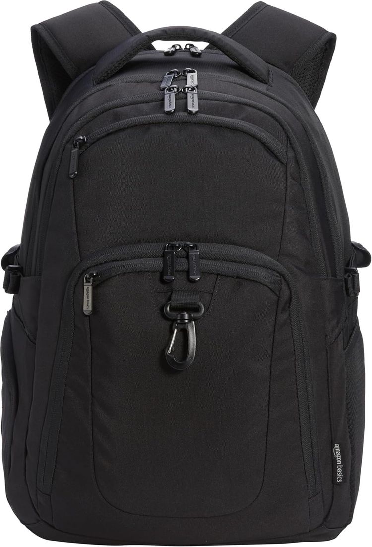 Black Laptop Backpack imagen 1