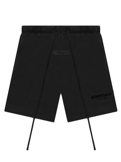 Essentials Black Shorts