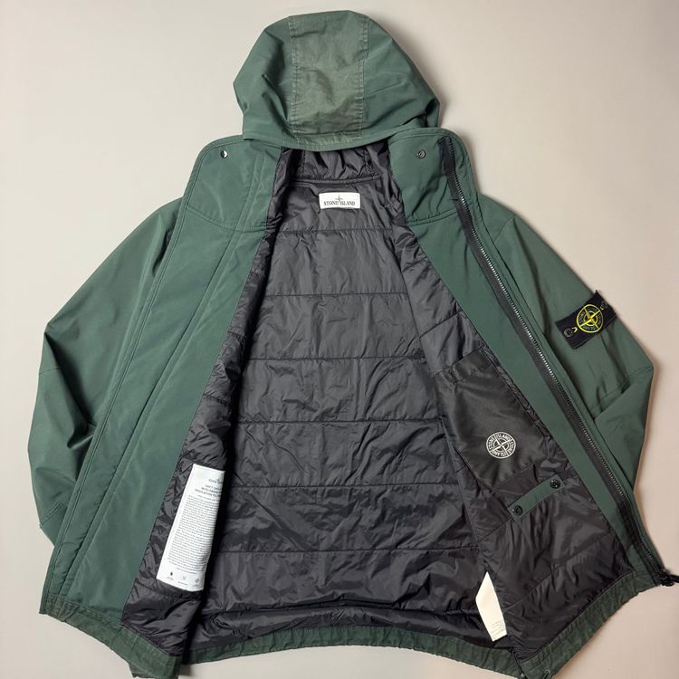 Immagine di Stone Island Green Primaloft Soft Shell R - XXXL 5