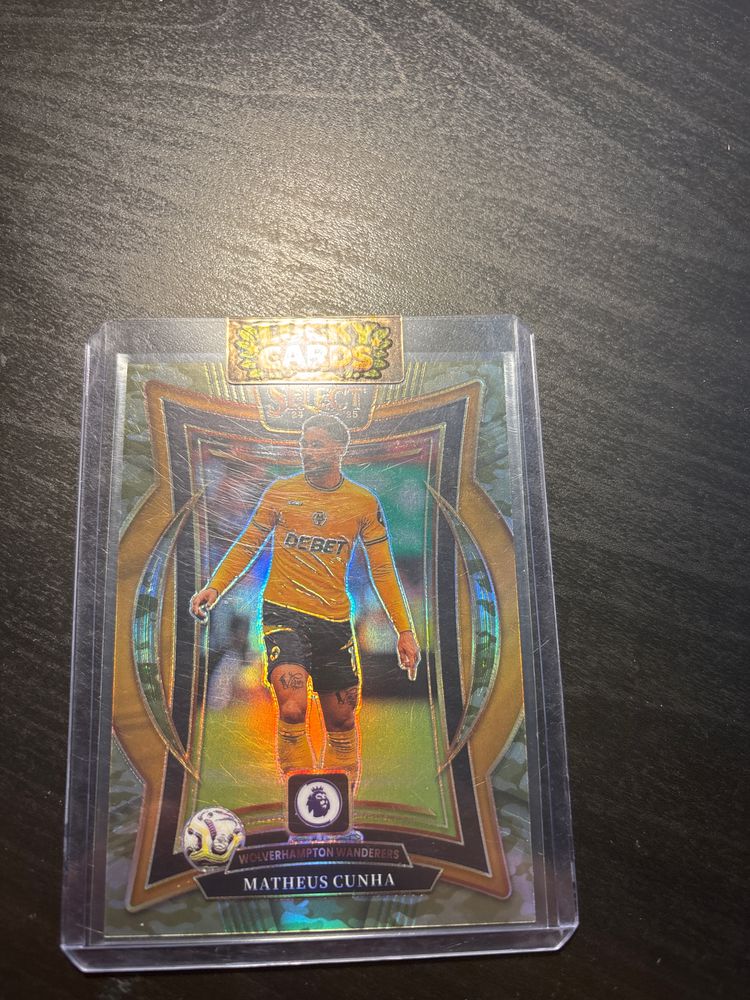 Matheus Cunha Football Trading Card
