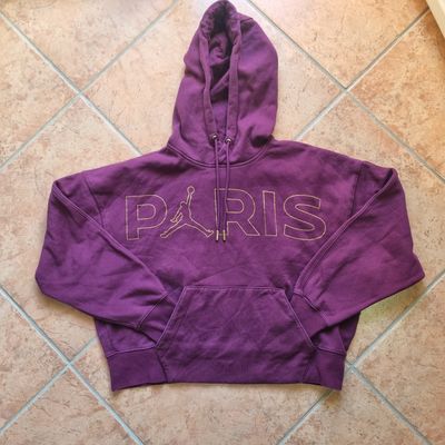 Jordan Paris Purple Hoodie M