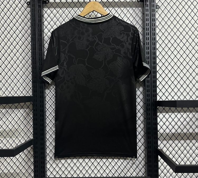 Juventus Men 25/26 Third Adidas Black Floral Patterned Sports Jersey imagen 3