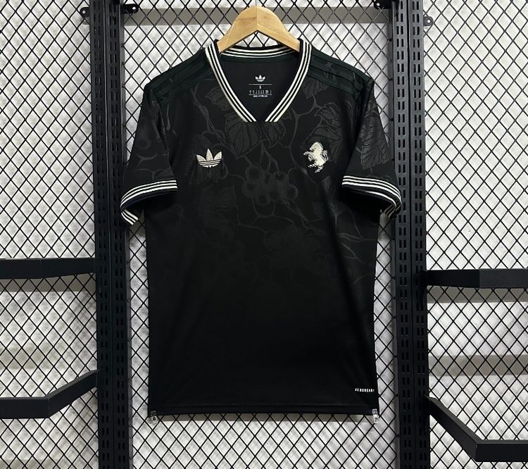 Juventus Men 25/26 Third Adidas Black Floral Patterned Sports Jersey imagen 1