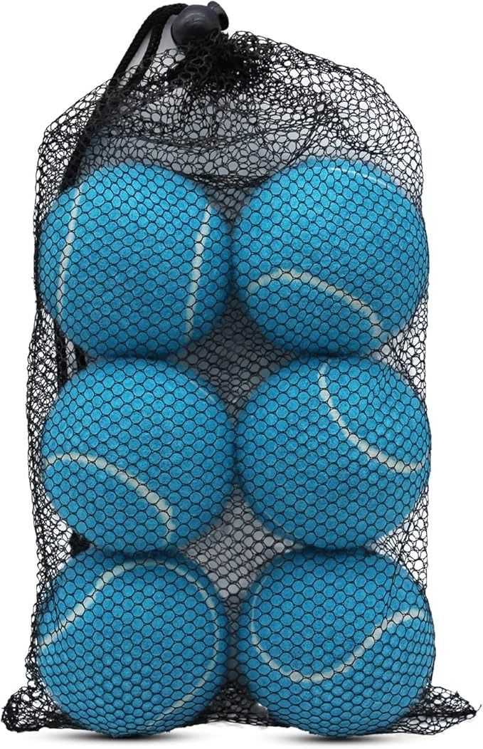 Blue Tennis Balls Set
