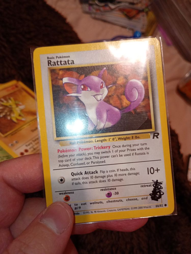 Rattata Pokémon Trading Card
