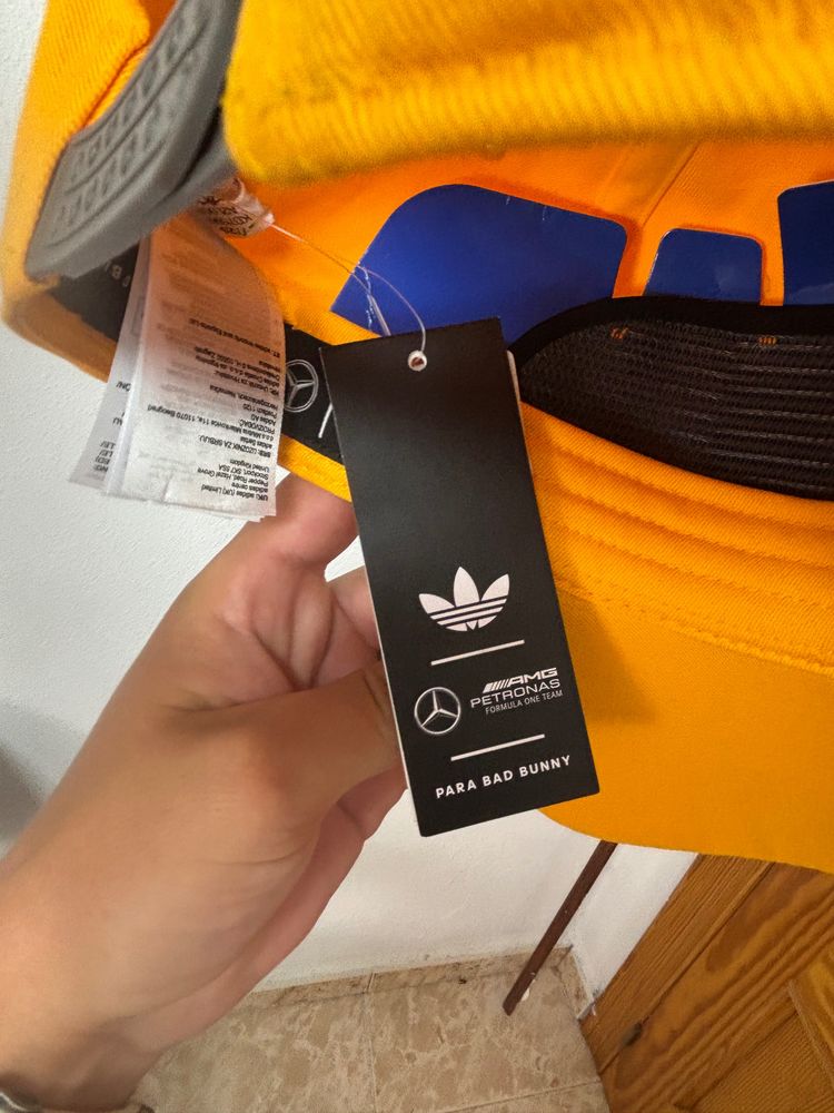 Adidas Yellow Cap With 94 And Laurel Embroidery 6