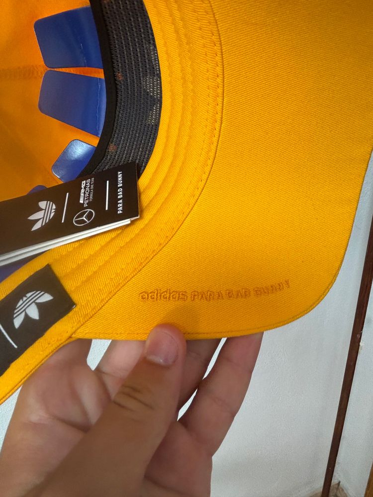 Adidas Yellow Cap With 94 And Laurel Embroidery 3
