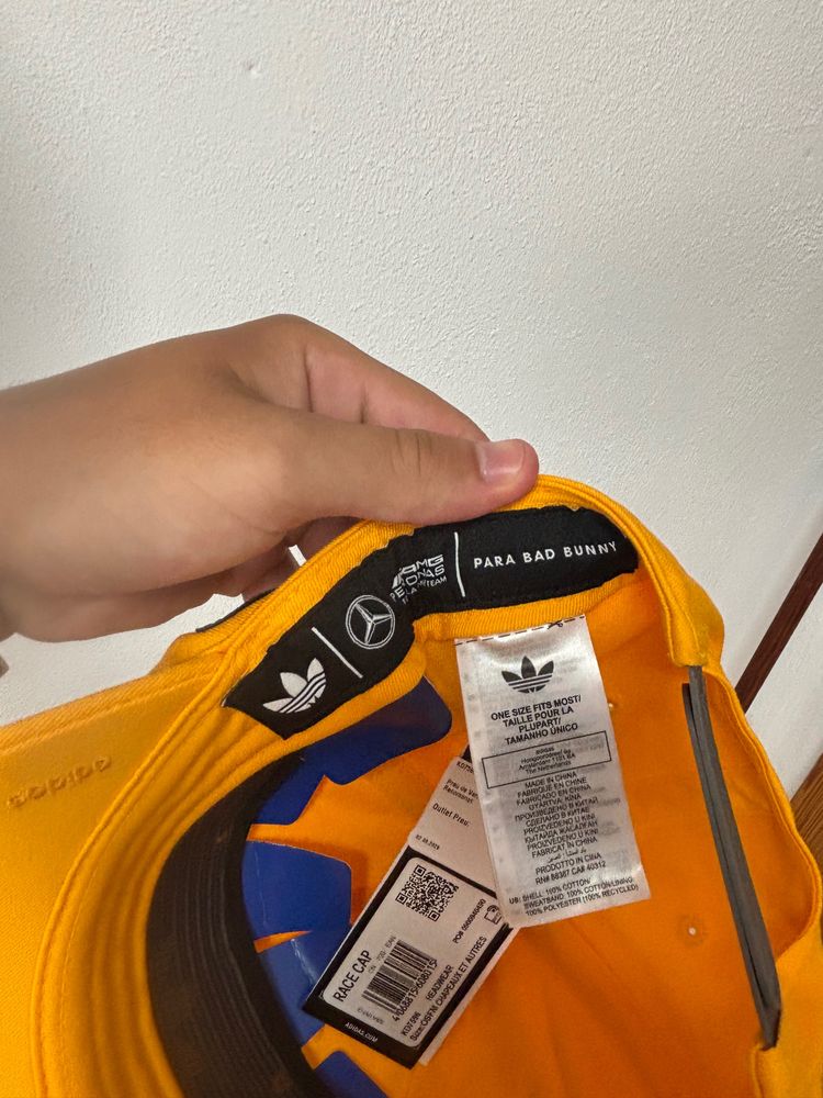 Adidas Yellow Cap With 94 And Laurel Embroidery 5
