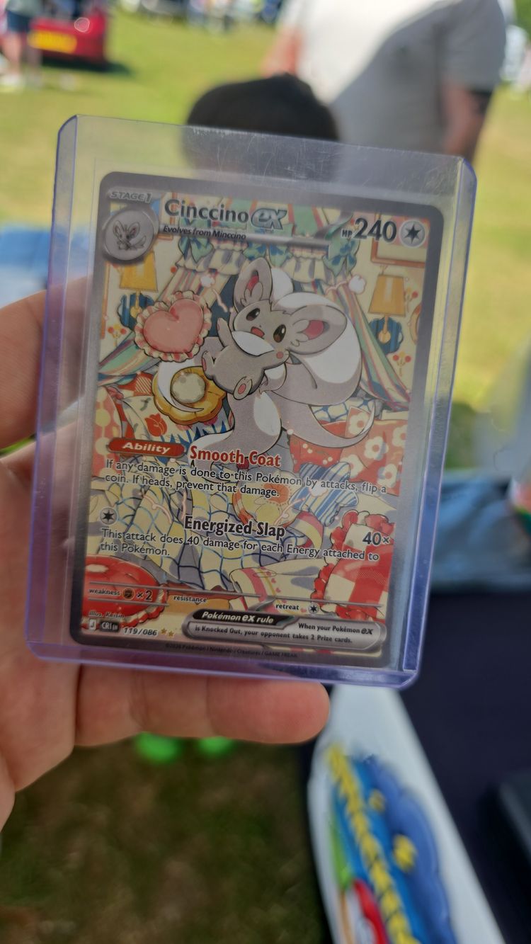 🐭Cinccino EX SIR 119/086 Choas Rising🐭