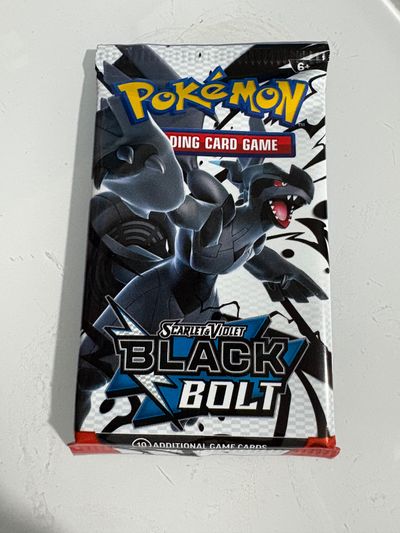 1 x Scarlet & Violet Black Bolt Booster Pack