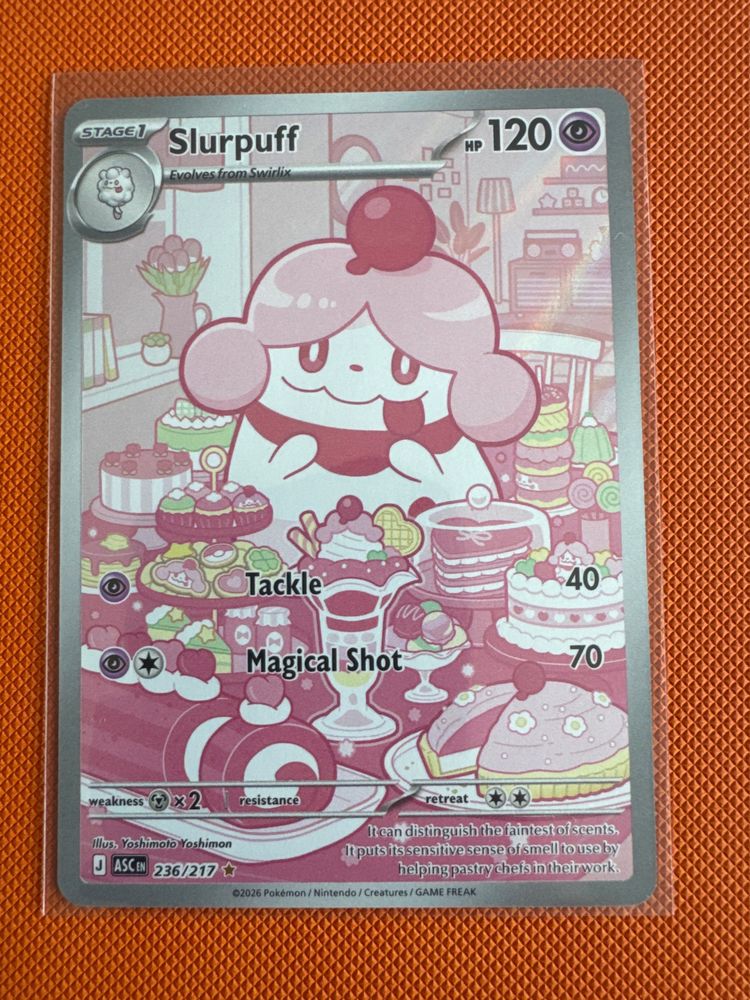 Slurpuff Pokémon Card